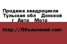 Продажа квадроцикла - Тульская обл., Донской г. Авто » Мото   